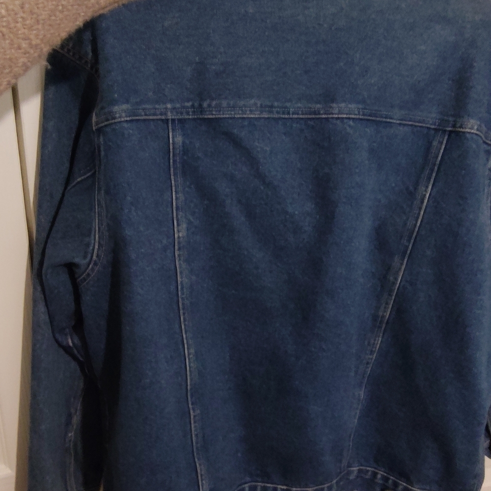 Vintage Bill Blass Jeans (L) Denim Jacket Medium Wash Button Front 1900s š¤ - Picture 3 of 5